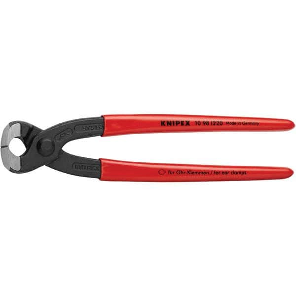 Knipex - Ear Clamp Installation Tools Type: Standard Jaw, Single Action - Eagle Tool & Supply