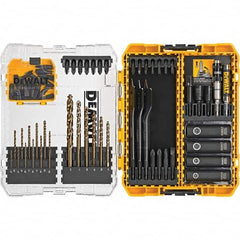 DeWALT - Power & Impact Screwdriver Bit Sets Point Type: Pilot Tool Type: Impact Hex Bit Set - Eagle Tool & Supply