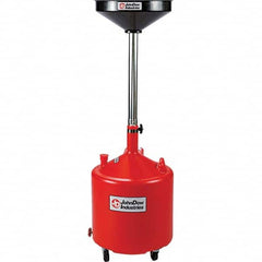 JohnDow - Oil Drain Containers Type: Pressurized Evacuation Drain w/Casters Container Size: 18 Gal. - Eagle Tool & Supply