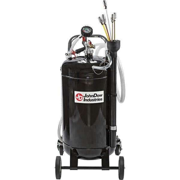 JohnDow - Oil Drain Containers Type: Pressurized Evacuation Drain w/Casters Container Size: 20 Gal. - Eagle Tool & Supply