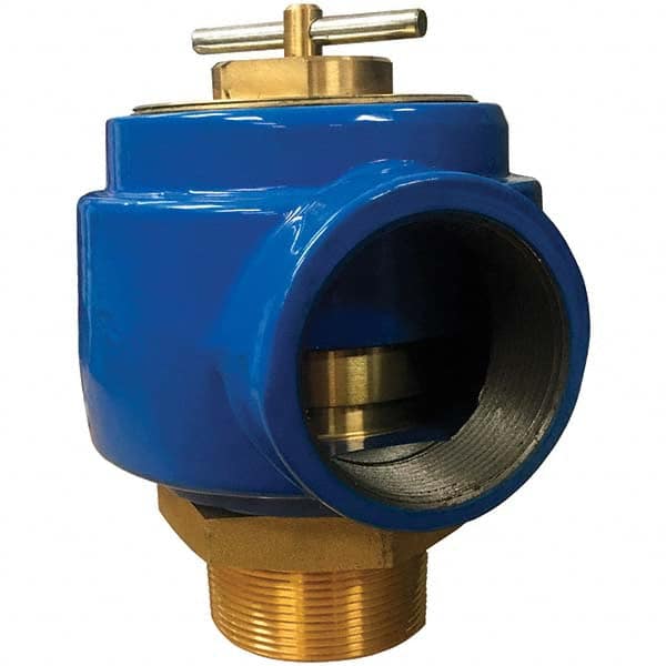 Control Devices - 2-1/2" Inlet, 2-1/2" Outlet, Noncode Safety Relief Valve - Eagle Tool & Supply