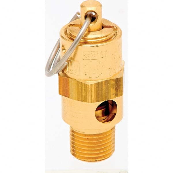 Control Devices - 1/8" Inlet, ASME Safety Valve - Eagle Tool & Supply