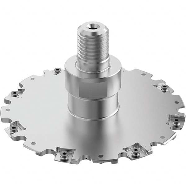 Seco - Combimaster Connection, 4mm Cutting Width, 45.2mm Depth of Cut, 125mm Cutter Diam, 16 Tooth Indexable Slotting Cutter - Eagle Tool & Supply