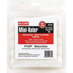 Wooster Brush - Paint Roller Covers   Type: Mini Roller    Nap Size (Inch): 3/8 - Eagle Tool & Supply