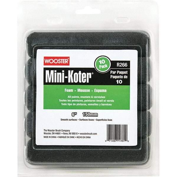 Wooster Brush - Paint Roller Covers   Type: Mini Roller    Nap Size (Inch): 0 - Eagle Tool & Supply