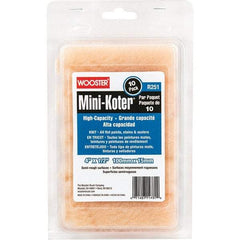 Wooster Brush - Paint Roller Covers   Type: Mini Roller    Nap Size (Inch): 1/2 - Eagle Tool & Supply