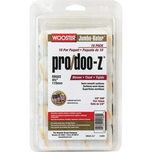 Wooster Brush - Paint Roller Covers   Type: Mini Roller    Nap Size (Inch): 3/8 - Eagle Tool & Supply