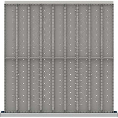 LISTA - 18-Compartment Drawer Divider Layout for 3.15" High Drawers - Eagle Tool & Supply