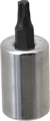 Proto - 3/8" Drive, T25 Torx Bit Socket - 1-23/32" OAL, 5/8" Bit Length - Eagle Tool & Supply