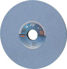 Norton - 8" Diam x 1-1/4" Hole x 1/2" Thick, I Hardness, 60 Grit Surface Grinding Wheel - Ceramic, Type 1, Medium Grade, 3,600 Max RPM, Vitrified Bond, No Recess - Eagle Tool & Supply