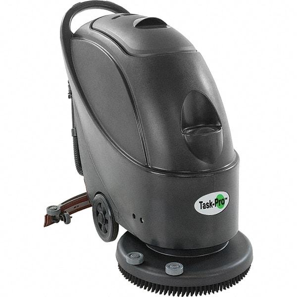 Nilfisk - 17" Cleaning Width, Electric Floor Scrubber - 160 RPM, 47" Water Lift, 13 Gal Tank Capacity - Eagle Tool & Supply