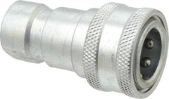 Parker - 3/8 NPTF Steel Hydraulic Hose Female Pipe Thread Coupler - 4,000 psi - Eagle Tool & Supply