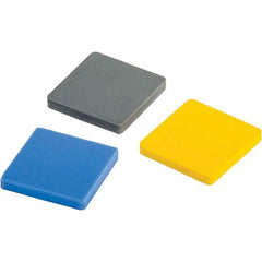 Mitutoyo - 30 HA to 90 HA Hardness, Shore A Scale, Calibration Set - Mid Hardness Range Description, 3 Piece - Eagle Tool & Supply