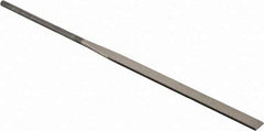 Grobet - 5-1/2" Needle Precision Swiss Pattern Round File - Round Handle - Eagle Tool & Supply