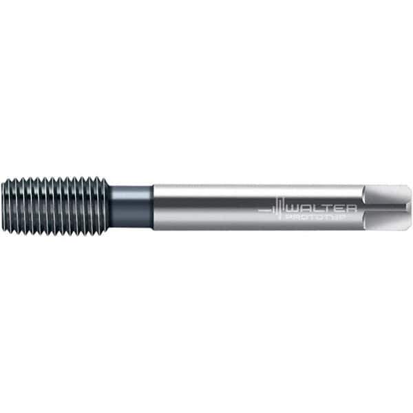 Walter-Prototyp - M16x2.00 DIN 2174 6HX 15.140 Thread Limit Semi-Bottoming Thread Forming Tap - Powdered Metal High Speed Steel, TiCN Finish, 110mm OAL, 20mm Thread Length, Right Hand Thread, Series TC420 - Eagle Tool & Supply