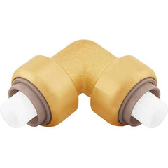 Jones Stephens - Metal Push-To-Connect Tube Fittings Type: 90 Degree Elbow Tube Outside Diameter (Inch): 1 - Eagle Tool & Supply