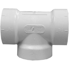 Jones Stephens - Drain, Waste & Vent Pipe Fittings Type: Cleanout Test Tee Fitting Size: 2 (Inch) - Eagle Tool & Supply