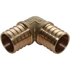 Jones Stephens - Brass & Chrome Pipe Fittings Type: 90 Elbow Fitting Size: 1 - Eagle Tool & Supply