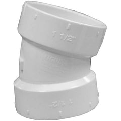 Jones Stephens - Plastic Pipe Fittings Type: Elbow Fitting Size: 3 (Inch) - Eagle Tool & Supply