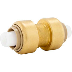 Jones Stephens - Metal Push-To-Connect Tube Fittings Type: Coupling Tube Outside Diameter (Inch): 1/2 - Eagle Tool & Supply
