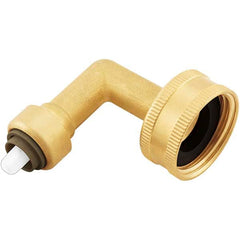 Jones Stephens - Metal Push-To-Connect Tube Fittings Type: 90 Degree Elbow Tube Outside Diameter (Inch): 1/4 - Eagle Tool & Supply