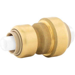 Jones Stephens - Metal Push-To-Connect Tube Fittings Type: Coupling Tube Outside Diameter (Inch): 1-1/4 - Eagle Tool & Supply