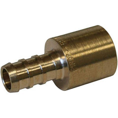 Jones Stephens - Brass & Chrome Pipe Fittings Type: Male Sweat Adapter Fitting Size: 3/8 x 1/2 - Eagle Tool & Supply