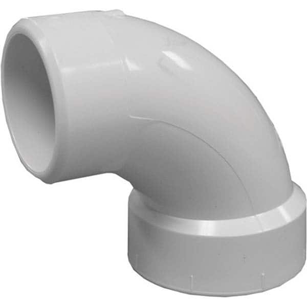 Jones Stephens - Plastic Pipe Fittings Type: Street Elbow Fitting Size: 4 (Inch) - Eagle Tool & Supply