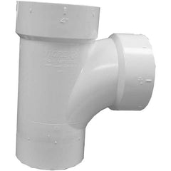 Jones Stephens - Drain, Waste & Vent Pipe Fittings Type: Sanitary Tee Street Fitting Size: 4 (Inch) - Eagle Tool & Supply