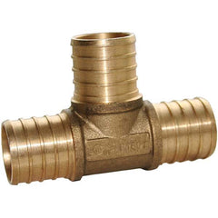 Jones Stephens - Brass & Chrome Pipe Fittings Type: Equal Tee Fitting Size: 1 - Eagle Tool & Supply