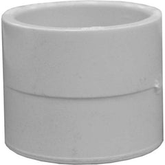 Plastic Pipe Fittings; Fitting Type: Pipe Coupling; Fitting Size: 3 in; Material: PVC; End Connection: Hub x Hub; Color: White