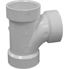Jones Stephens - Drain, Waste & Vent Pipe Fittings Type: Sanitary Tee Fitting Size: 2 x 1/2 (Inch) - Eagle Tool & Supply