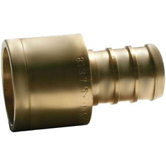 Jones Stephens - Brass & Chrome Pipe Fittings Type: Female Sweat Adapter Fitting Size: 1/2 x 3/4 - Eagle Tool & Supply