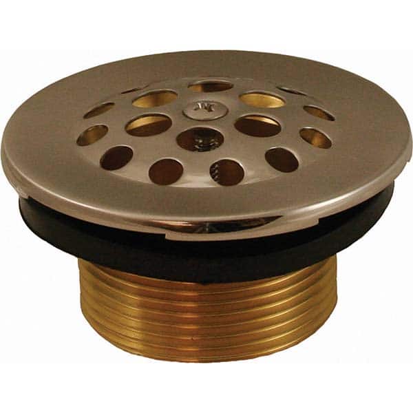 Jones Stephens - Shower Heads & Accessories Type: Bath Drain Finish/Coating: Nickel - Eagle Tool & Supply