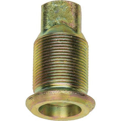 Wheel Nuts; Type: Capped Wheel Nut; Thread Size: 1/8-16; For Use With: Truck and Fleet; Hex Size: 1-1/18; Finish/Coating: Yellow Dichromate Zinc; For Use With: Truck and Fleet