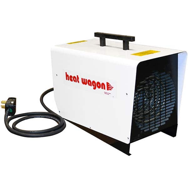 Heat Wagon - Electric Forced Air Heaters Type: Portable Heater Unit Maximum BTU Rating: 30700 - Eagle Tool & Supply