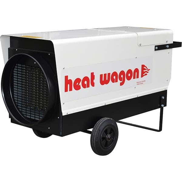 Heat Wagon - Electric Forced Air Heaters Type: Forced Air Blower Maximum BTU Rating: 136500 - Eagle Tool & Supply