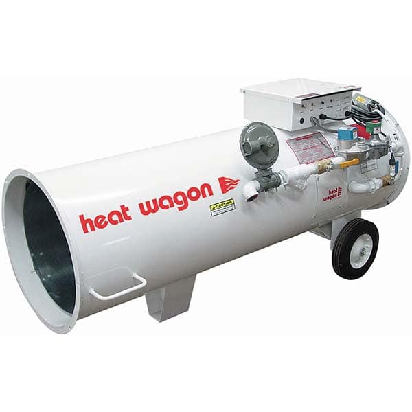 Heat Wagon - Fuel Forced Air Heaters Type: Portable Forced Air Heater Fuel Type: Natural Gas/Propane - Eagle Tool & Supply