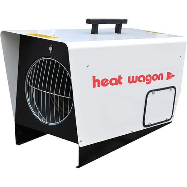 Heat Wagon - Electric Forced Air Heaters Type: Forced Air Blower Maximum BTU Rating: 65000 - Eagle Tool & Supply