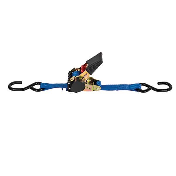 Buyers Products - Slings & Tiedowns (Load-Rated) Type: Ratchet Tie Down Material: Polyester; Steel; Rubber - Eagle Tool & Supply