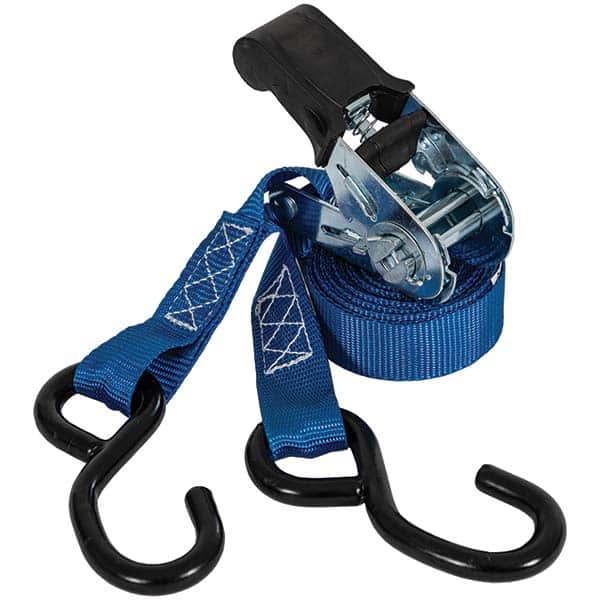 Buyers Products - Slings & Tiedowns (Load-Rated) Type: Ratchet Tie Down Material: Polyester; Steel; Rubber - Eagle Tool & Supply