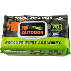 Crocodile Cloth - Wipes Type: General Purpose Style: Pre-Moistened; Flat Fold - Eagle Tool & Supply