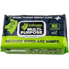 Crocodile Cloth - Wipes Type: General Purpose Style: Pre-Moistened; Flat Fold - Eagle Tool & Supply