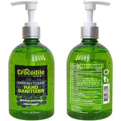 Crocodile Cloth - 12 oz Pump Bottle Gel Hand Sanitizer - Eagle Tool & Supply