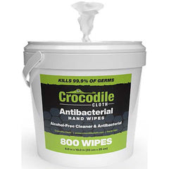 Crocodile Cloth - Wipes Type: Disinfectant Style: Pre-Moistened; Center Pull - Eagle Tool & Supply