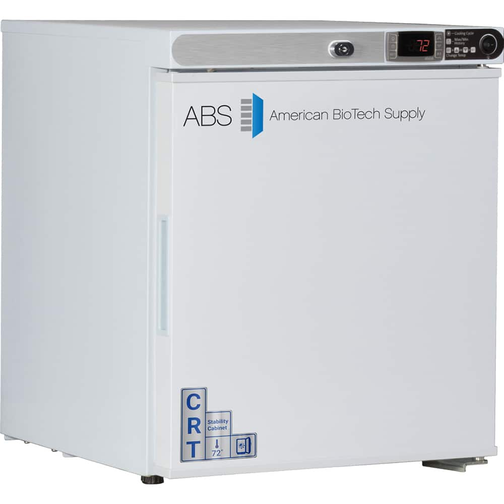 American BioTech Supply - Laboratory Refrigerators and Freezers Type: Controlled Room Temperature Cabinet Volume Capacity: 1 Cu. Ft. - Eagle Tool & Supply