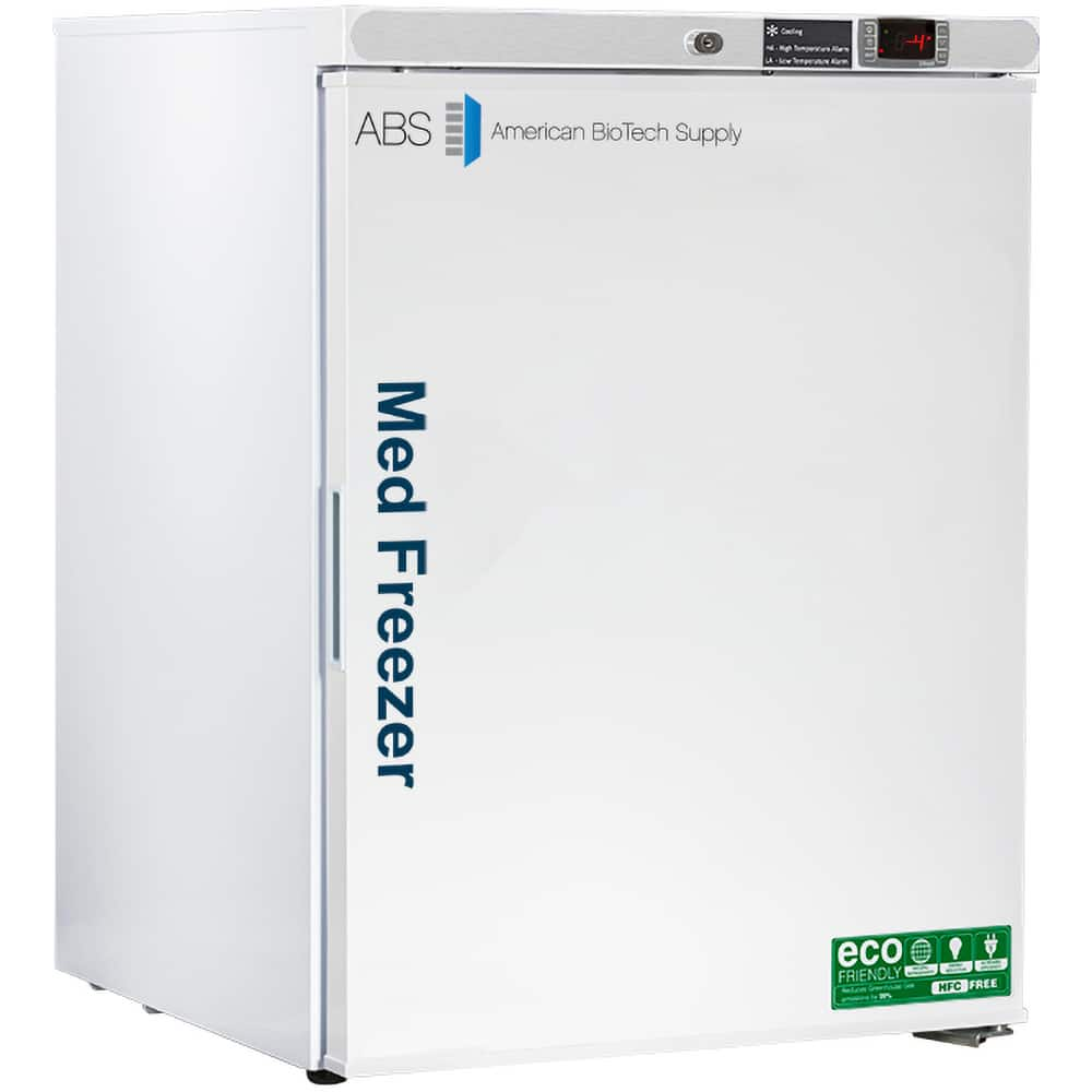 American BioTech Supply - Laboratory Refrigerators and Freezers Type: Pharmacy Freezer Volume Capacity: 4 Cu. Ft. - Eagle Tool & Supply