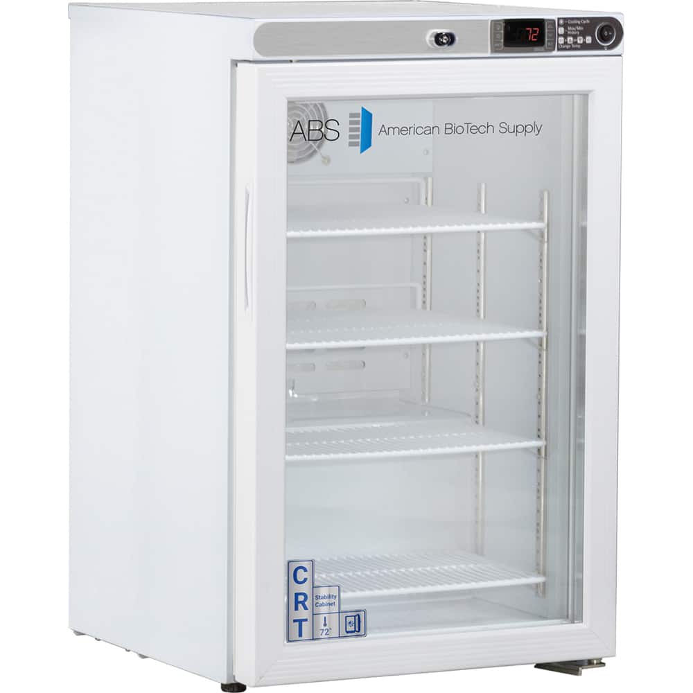 American BioTech Supply - Laboratory Refrigerators and Freezers Type: Controlled Room Temperature Cabinet Volume Capacity: 2.5 Cu. Ft. - Eagle Tool & Supply
