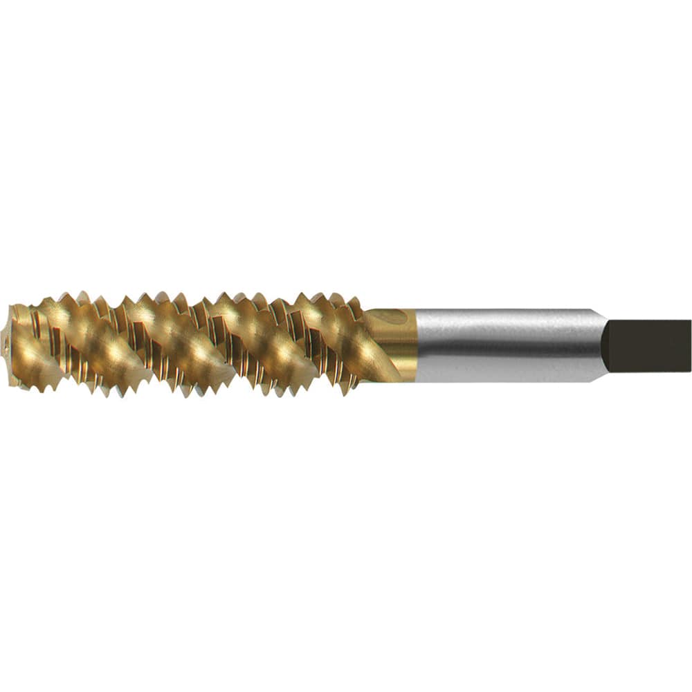 Greenfield Threading - Spiral Flute Taps Thread Size (Inch): #6-32 Chamfer: Bottoming - Eagle Tool & Supply