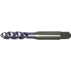 Greenfield Threading - Spiral Flute Taps Thread Size (mm): M6x1.00 Chamfer: Plug - Eagle Tool & Supply